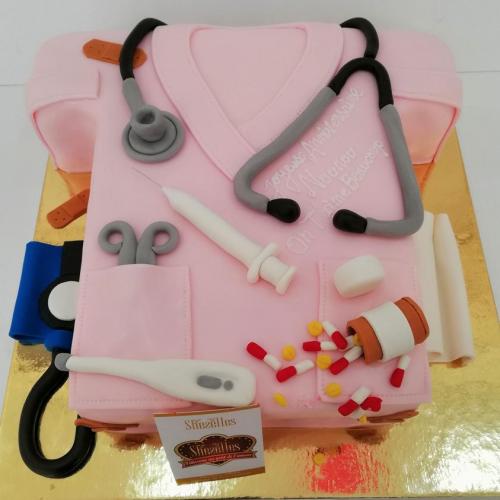 Gâteau pour entreprise société gâteau société travail médecin docteur médecine 