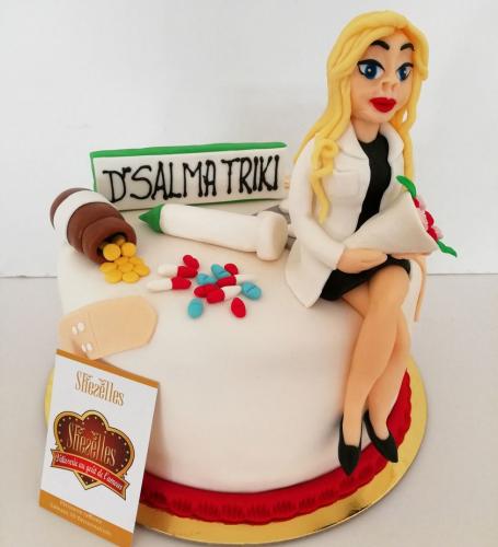 Gâteau pour entreprise société gâteau société travail médecin docteur médecine 