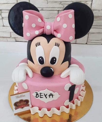 Gâteau anniversaire Minnie Mouse gâteau Minnie Mouse
