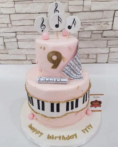 Gâteau anniversaire musique gâteau spécial musique piano orgue pianiste piano 