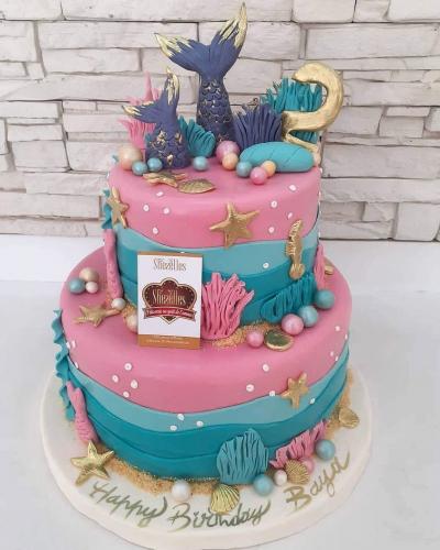 Gâteau anniversaire petite sirène sirène gâteau sirène Ariel gâteau Ariel la petite sirène