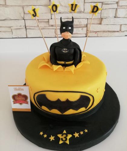 Gâteau anniversaire super héros Marvels Spiderman Batman Hulk Iron man Captain America