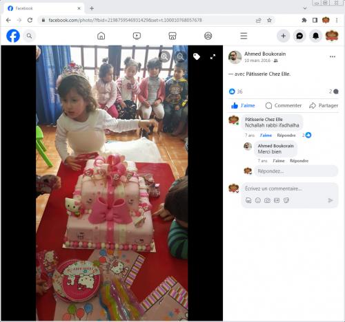 Avis Gâteaux anniversaire 3D Beau Jolie Bon Très Bon Ravie Témoignages Sheselles