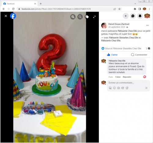 Avis Gâteaux anniversaire 3D Beau Jolie Bon Très Bon Ravie Témoignages Sheselles