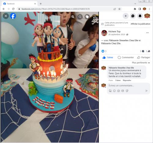 Avis Gâteaux anniversaire 3D Beau Jolie Bon Très Bon Ravie Témoignages Sheselles
