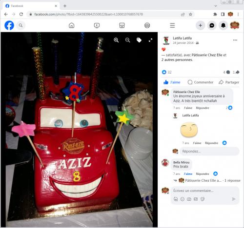 Avis Gâteaux anniversaire 3D Beau Jolie Bon Très Bon Ravie Témoignages Sheselles