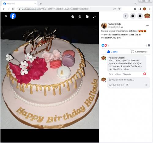 Avis Gâteaux anniversaire 3D Beau Jolie Bon Très Bon Ravie Témoignages Sheselles