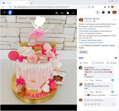 Avis Gâteaux anniversaire 3D Beau Jolie Bon Très Bon Ravie Témoignages Sheselles