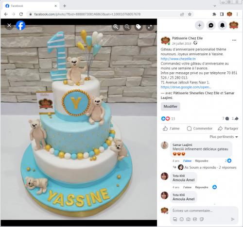 Avis Gâteaux anniversaire 3D Beau Jolie Bon Très Bon Ravie Témoignages Sheselles
