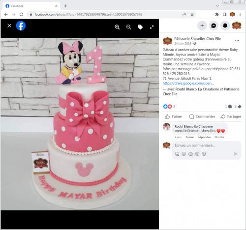 Avis Gâteaux anniversaire 3D Beau Jolie Bon Très Bon Ravie Témoignages Sheselles