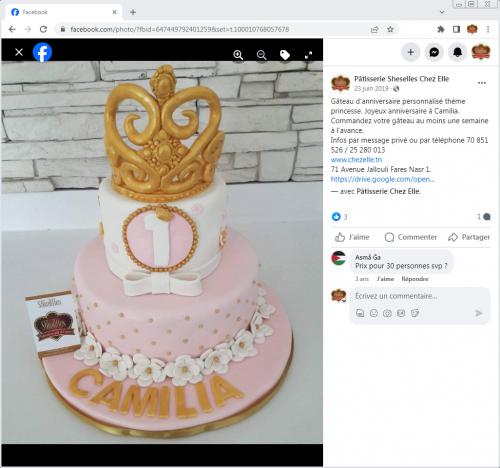 Avis Gâteaux anniversaire 3D Beau Jolie Bon Très Bon Ravie Témoignages Sheselles