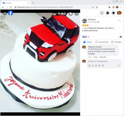 Avis Gâteaux anniversaire 3D Beau Jolie Bon Très Bon Ravie Témoignages Sheselles