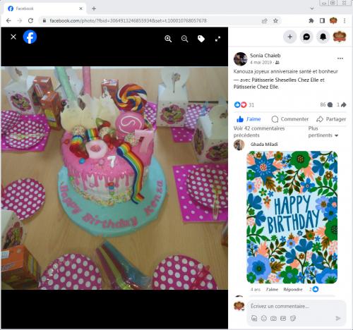 Avis Gâteaux anniversaire 3D Beau Jolie Bon Très Bon Ravie Témoignages Sheselles