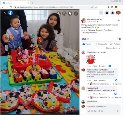 Avis Gâteaux anniversaire 3D Beau Jolie Bon Très Bon Ravie Témoignages Sheselles