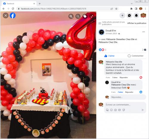 Avis Gâteaux anniversaire 3D Beau Jolie Bon Très Bon Ravie Témoignages Sheselles