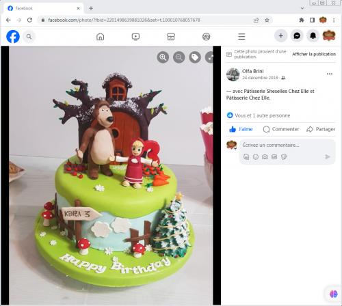 Avis Gâteaux anniversaire 3D Beau Jolie Bon Très Bon Ravie Témoignages Sheselles