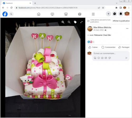 Avis Gâteaux anniversaire 3D Beau Jolie Bon Très Bon Ravie Témoignages Sheselles