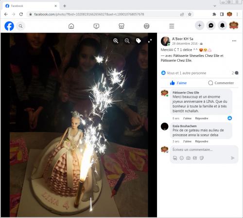 Avis Gâteaux anniversaire 3D Beau Jolie Bon Très Bon Ravie Témoignages Sheselles