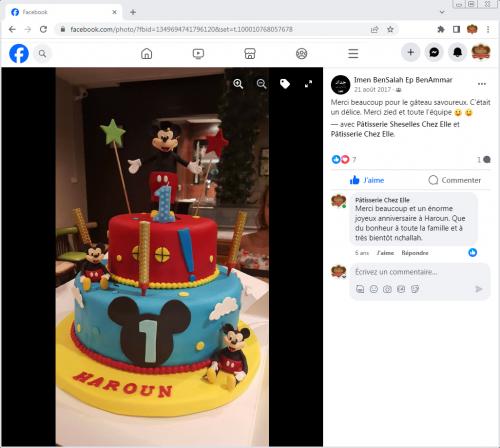 Avis Gâteaux anniversaire 3D Beau Jolie Bon Très Bon Ravie Témoignages Sheselles
