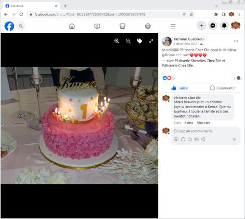 Avis Gâteaux anniversaire 3D Beau Jolie Bon Très Bon Ravie Témoignages Sheselles