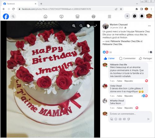 Avis Gâteaux anniversaire 3D Beau Jolie Bon Très Bon Ravie Témoignages Sheselles