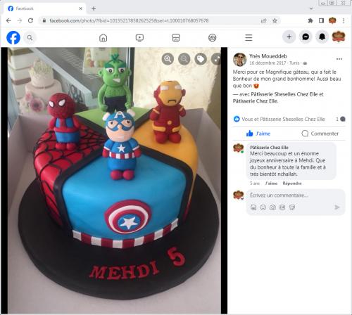 Avis Gâteaux anniversaire 3D Beau Jolie Bon Très Bon Ravie Témoignages Sheselles