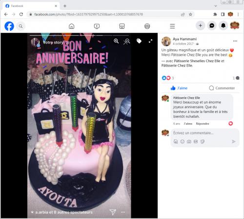 Avis Gâteaux anniversaire 3D Beau Jolie Bon Très Bon Ravie Témoignages Sheselles
