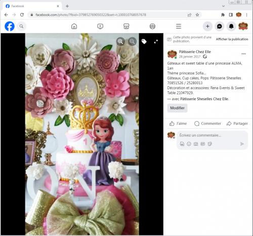 Avis Gâteaux anniversaire 3D Beau Jolie Bon Très Bon Ravie Témoignages Sheselles