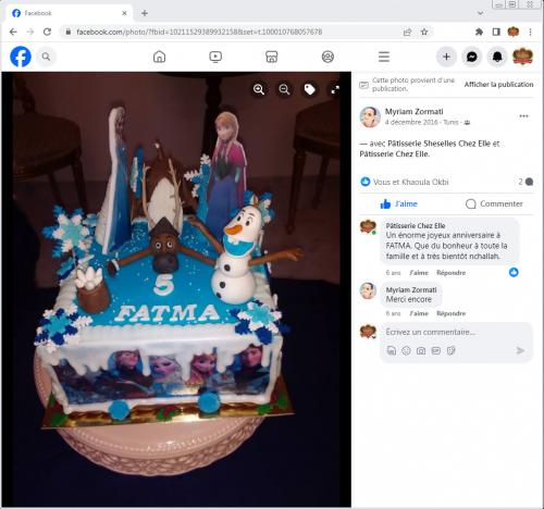 Avis Gâteaux anniversaire 3D Beau Jolie Bon Très Bon Ravie Témoignages Sheselles