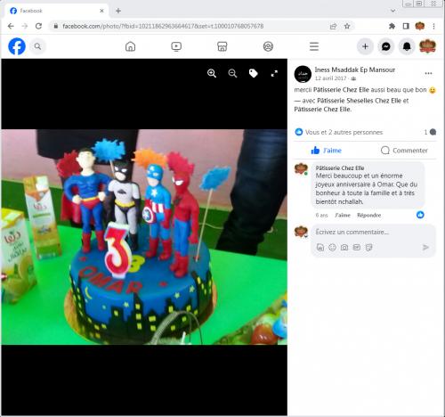 Avis Gâteaux anniversaire 3D Beau Jolie Bon Très Bon Ravie Témoignages Sheselles
