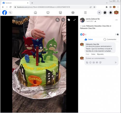 Avis Gâteaux anniversaire 3D Beau Jolie Bon Très Bon Ravie Témoignages Sheselles