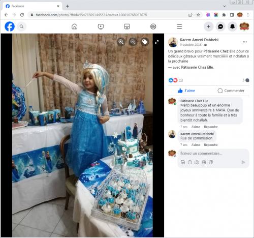 Avis Gâteaux anniversaire 3D Beau Jolie Bon Très Bon Ravie Témoignages Sheselles