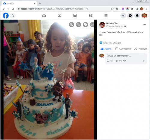 Avis Gâteaux anniversaire 3D Beau Jolie Bon Très Bon Ravie Témoignages Sheselles