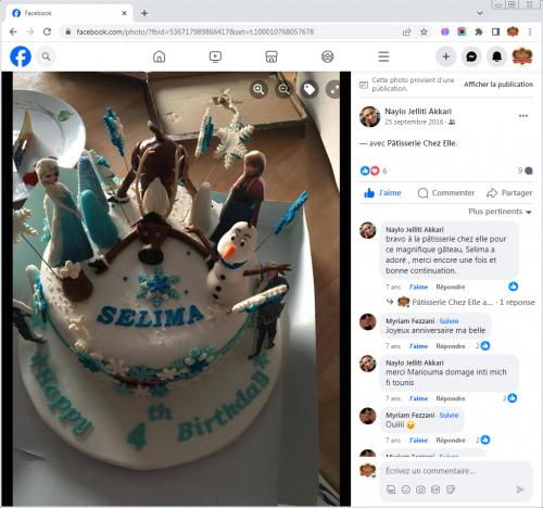 Avis Gâteaux anniversaire 3D Beau Jolie Bon Très Bon Ravie Témoignages Sheselles