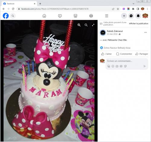 Avis Gâteaux anniversaire 3D Beau Jolie Bon Très Bon Ravie Témoignages Sheselles
